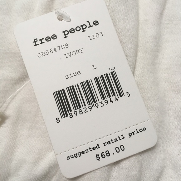 🎉HP✨New Free People Embroidered Tank Top pullover - Picture 6 of 8